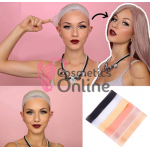 Banda elastica din silicon BSE01 Pink pentru peruci din par natural sau sintetic